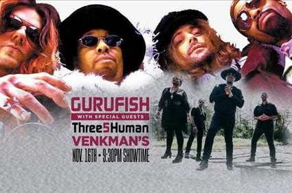 Gurufish + Three5Human - Venkman's - Atlanta, GA